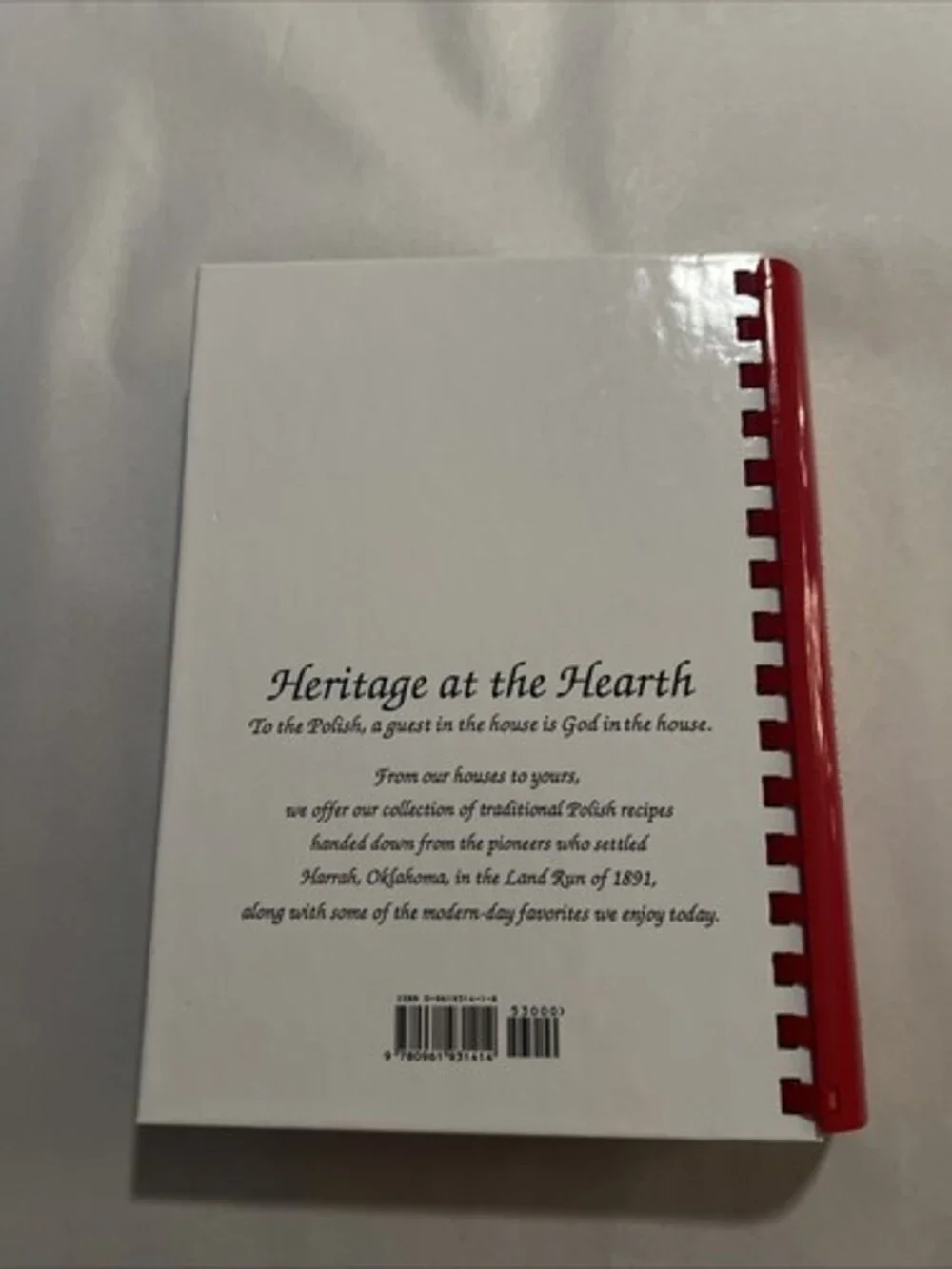 The Parish Pantry (Spizarnia Kosciol) Polish Keepsake Edition Cookbook Harrah OK